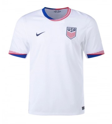 United States Replica Home Stadium Shirt Copa America 2024 Short Sleeve
